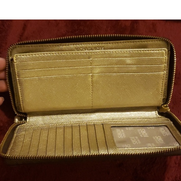 Michael kors illustrations star wallet large signature brown mk - Picture 4 of 4